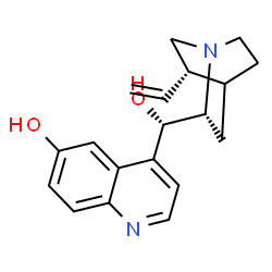 ChemSpider 2D Image | (9S)-Cinchonan-6',9-diol | C19H22N2O2