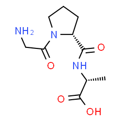 ChemSpider 2D Image | Glycyl-D-prolyl-D-alanine | C10H17N3O4
