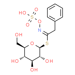 ChemSpider 2D Image | Benzylglucosinolate | C14H19NO9S2