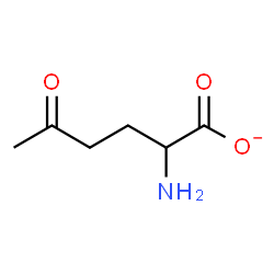 ChemSpider 2D Image | 2-Amino-5-oxohexanoate | C6H10NO3