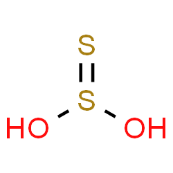 ChemSpider 2D Image | Sulfurothionous O,S-acid | H2O2S2