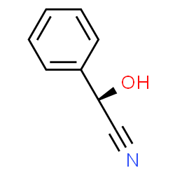 ChemSpider 2D Image | (+)-mandelonitrile | C8H7NO