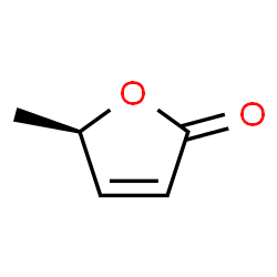 ChemSpider 2D Image | (R)-5-methylfuran-2(5H)-one | C5H6O2