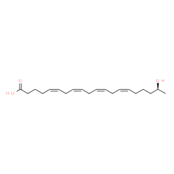 ChemSpider 2D Image | 19(S)-HETE | C20H32O3