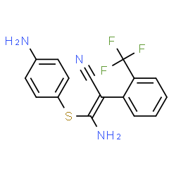 ChemSpider 2D Image | SL327 | C16H12F3N3S
