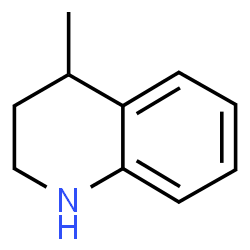 ChemSpider 2D Image | 1,2,3,4-TETRAHYDRO-4-METHYLQUINOLINE | C10H13N