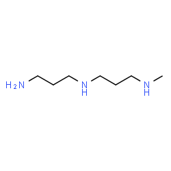 ChemSpider 2D Image | N-(3-Aminopropyl)-N'-methyl-1,3-propanediamine | C7H19N3