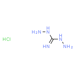 ChemSpider 2D Image | N,N'-Diaminoguanidine | CH8ClN5
