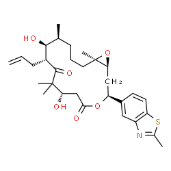 ChemSpider 2D Image | Sagopilone | C30H41NO6S