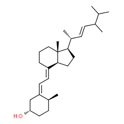 ChemSpider 2D Image | (3S,5Z,7E,10S,22E,24xi)-9,10-Secoergosta-5,7,22-trien-3-ol | C28H46O