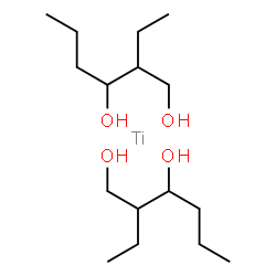 ChemSpider 2D Image | 2-Ethyl-1,3-hexanediol - titanium (2:1) | C16H36O4Ti