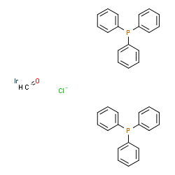 ChemSpider 2D Image | iridium;methanone;triphenylphosphane;chloride | C37H31ClIrOP2