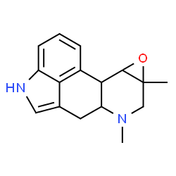 ChemSpider 2D Image | 6,8-Dimethyl-8,9-epoxyergoline | C16H18N2O