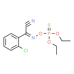ChemSpider 2D Image | Chlorphoxim | C12H14ClN2O3PS