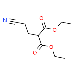 ChemSpider 2D Image | Diethyl (2-cyanoethyl)malonate | C10H15NO4