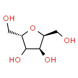 ChemSpider 2D Image | (4xi)-2,5-Anhydro-L-arabino-hexitol | C6H12O5
