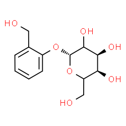 ChemSpider 2D Image | 2-(Hydroxymethyl)phenyl beta-L-erythro-hexopyranoside | C13H18O7