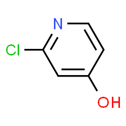 ChemSpider 2D Image | 2-chloro-4-pyridone | C5H4ClNO