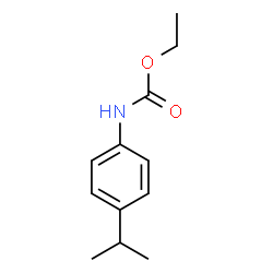 ChemSpider 2D Image | Ethyl (4-isopropylphenyl)carbamate | C12H17NO2