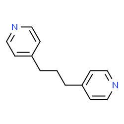 ChemSpider 2D Image | 1,3-Di(4-pyridyl)propane | C13H14N2