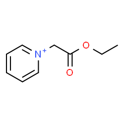 ChemSpider 2D Image | 1-(2-Ethoxy-2-oxoethyl)pyridinium | C9H12NO2