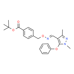 ChemSpider 2D Image | fenpyroximate | C24H27N3O4