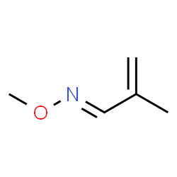 ChemSpider 2D Image | 2-Propenal, 2-methyl-, O-methyloxime | C5H9NO
