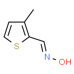 ChemSpider 2D Image | (E)-3-Methylthiophene-2-carbaldehyde oxime | C6H7NOS