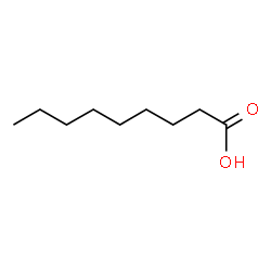 ChemSpider 2D Image | 1-nonanoic acid | C9H18O2