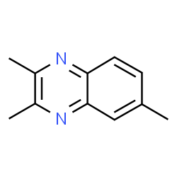 ChemSpider 2D Image | 2,3,6-TRIMETHYLQUINOXALINE | C11H12N2