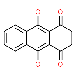 ChemSpider 2D Image | Leucoquinizarin | C14H10O4