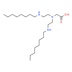 ChemSpider 2D Image | BIS-CAPRYLYLAMINOETHYL GLYCINE | C22H47N3O2