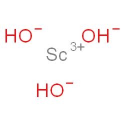 ChemSpider 2D Image | scandium hydroxide | H3O3Sc