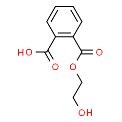 ChemSpider 2D Image | 2-(2-hydroxyethoxycarbonyl)benzoic acid | C10H10O5