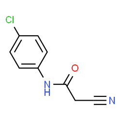 ChemSpider 2D Image | 4'-CHLORO-2-CYANOACETANILIDE | C9H7ClN2O
