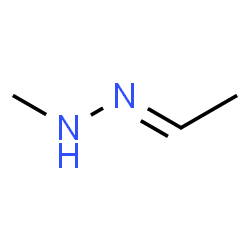 ChemSpider 2D Image | (1E)-1-Ethylidene-2-methylhydrazine | C3H8N2