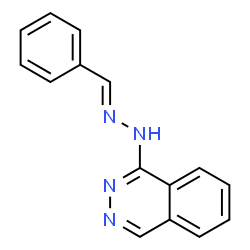 ChemSpider 2D Image | 1-(2-Benzylidenehydrazinyl)phthalazine | C15H12N4