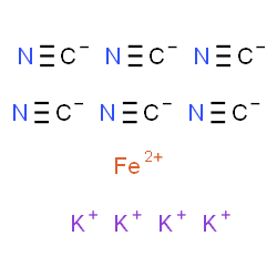 ChemSpider 2D Image | potassium ferrocyanide | C6FeK4N6
