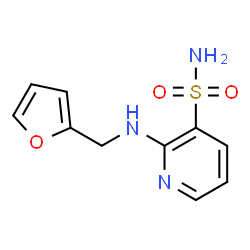 ChemSpider 2D Image | 2-[(2-Furylmethyl)amino]-3-pyridinesulfonamide | C10H11N3O3S