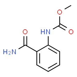 ChemSpider 2D Image | Methyl (2-carbamoylphenyl)carbamate | C9H10N2O3