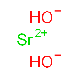 ChemSpider 2D Image | strontium hydroxide | H2O2Sr