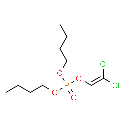 ChemSpider 2D Image | Dibutyl 2,2-dichlorovinyl phosphate | C10H19Cl2O4P