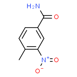 ChemSpider 2D Image | 3-Nitro-4-methylbenzamide | C8H8N2O3