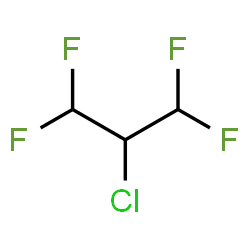 ChemSpider 2D Image | 2-Chloro-1,1,3,3-tetrafluoropropane | C3H3ClF4