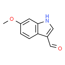 ChemSpider 2D Image | 6-Methoxyindole-3-carboxaldehyde | C10H9NO2