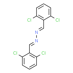 ChemSpider 2D Image | (1E,2E)-Bis(2,6-dichlorobenzylidene)hydrazine | C14H8Cl4N2