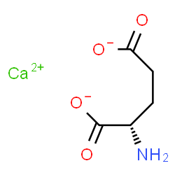 ChemSpider 2D Image | CALCIUM GLUTAMATE ANHYDROUS | C5H7CaNO4