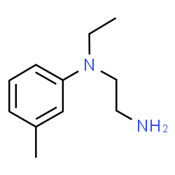 ChemSpider 2D Image | N-(2-Aminoethyl)-N-ethyl-m-toluidine | C11H18N2