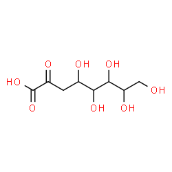 ChemSpider 2D Image | 4,5,6,7,8-Pentahydroxy-2-oxooctanoic acid | C8H14O8