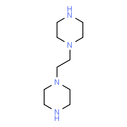 ChemSpider 2D Image | 1,1'-ethane-1,2-diyldipiperazine | C10H22N4